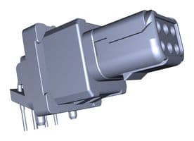 D369-B66-NS4 - DEUTSCH - TE CONNECTIVITY - D369-B66-NS4 - WTB CONN, RCPT, 6POS, 2ROW, 2.54MM
