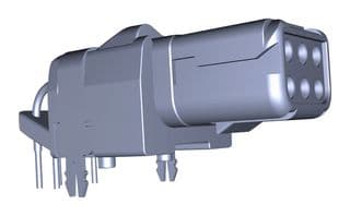 D369-G66-NS4 - DEUTSCH - TE CONNECTIVITY - D369-G66-NS4 - WTB CONN, RCPT, 6POS, 2ROW, 2.54MM