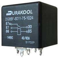 DG85B-8011-75-1024 - DURAKOOL - DG85B-8011-75-1024 - AUTOMOTIVE RELAY, SPDT, 24VDC, 60A