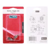 287-13114 - MCM - 287-13114 - SWITCH - TOGGLE DPDT ON-ON