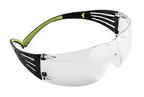 SF401AF - 3M - SF401AF - PROTECTIVE EYEWEAR, ANTI-FOG, BLK/GREEN