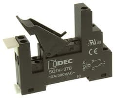 SQ1V-07B - IDEC - SQ1V-07B - RELAY SOCKET, 5PIN, 12A, 300V