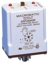 ARP120A3R - MACROMATIC CONTROLS - ARP120A3R - RELAY, DPDT, 240VAC, 30VDC, 10A