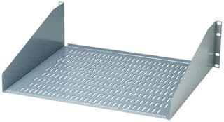 SA-1749-BT - BUD INDUSTRIES - SA-1749-BT - VENTILATED OPEN RACK SHELF, 3U, STEEL