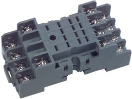 SY4S-05C - IDEC - SY4S-05C - RELAY SOCKET FINGERSAFE SCREW, 14PIN, 7A, 300V
