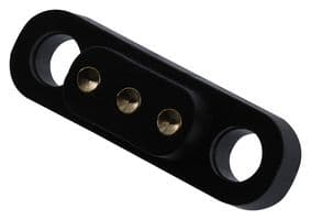 858-10-003-10-002000 - MILL-MAX - 858-10-003-10-002000 - CONN, SPRING LOADED HDR, 3POS, 4MM, TH