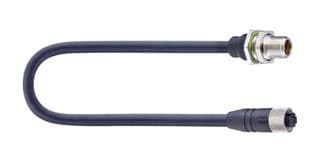 RSTS 8Y-RKTS 8Y-922/1 M - LUMBERG AUTOMATION - RSTS 8Y-RKTS 8Y-922/1 M - SENSOR CORD, 8P M12 PLUG-M12 RCPT, 1M