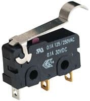 ZM90G20F01 - HONEYWELL - ZM90G20F01 - MICRO SW, ROLLER LEVER, SPDT, 10.1A 250V