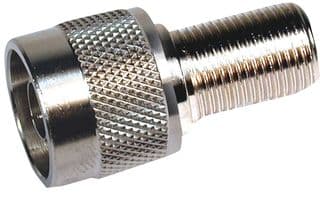 1318705 - BOMAR INTERCONNECT - 1318705 - RF/COAXIAL ADAPTER, N PLUG-F JACK