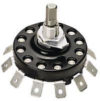 19001-05UL - GRAYHILL - 19001-05UL - SWITCH, ROTARY, SP5T, 15A, 120V
