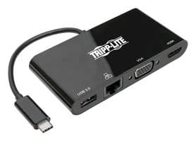 U444-06N-HV4GUB - EATON TRIPP LITE - U444-06N-HV4GUB - USB-C MULTIPORT ADAPTER, HDMI, VGA, USB