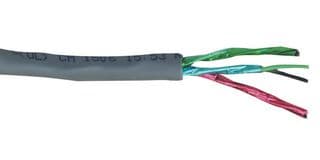 9730 060100 - BELDEN - 9730 060100 - SHIELDED MULTIPAIR CABLE 3PR 100FT 300V CHROME