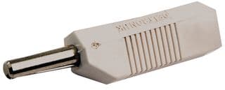 553-0600 - DELTRON COMPONENTS - 553-0600 - BANANA PLUG, 16A, SCREW, WHITE