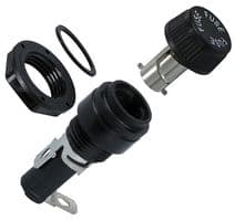 BK/HTB-32I-R - EATON ELECTRONICS - BK/HTB-32I-R - FUSE HOLDER, 6.3 X 32MM, PANEL MOUNT