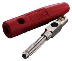 555-0500 - DELTRON COMPONENTS - 555-0500 - BANANA PLUG, 16A, SCREW, RED