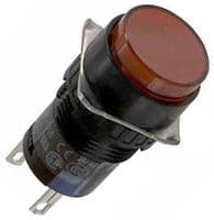 AB6M-M1-B. - IDEC - AB6M-M1-B. - SWITCH, INDUSTRIAL PUSHBUTTON, 18MM