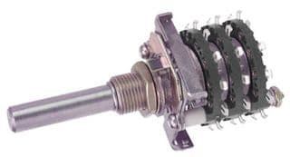 D2D0206N - ELECTROSWITCH - D2D0206N - SWITCH, ROTARY, DP6T, 550mA, 115V