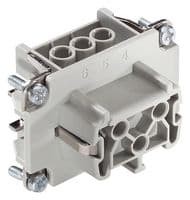 10191000 - LAPP - 10191000 - HEAVY DUTY INSERT, RCPT, 6+PE POS, 16A