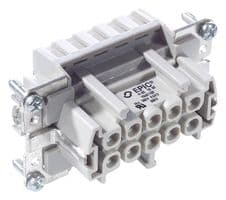 10401100 - LAPP - 10401100 - HEAVY DUTY INSERT, RCPT, 10+PE POS, 16A