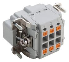 44423200 - LAPP - 44423200 - HEAVY DUTY INSERT, PLUG, 6+PE POS, 16A