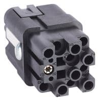 44424050 - LAPP - 44424050 - HEAVY DUTY INSERT, RCPT, 12+PE POS, 10A