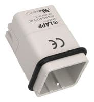 44424071 - LAPP - 44424071 - HEAVY DUTY INSERT, PLUG, 12+PE POS, 10A