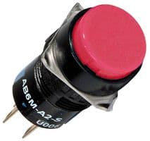 AB6M-M1-R. - IDEC - AB6M-M1-R. - PUSHBUTTON, SPDT, 1A, 240V, QUICK CONNECT