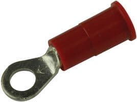 94725 - 3M - 94725 - TERMINAL, RING TONGUE, #6, CRIMP, RED