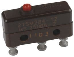 21SM284-T2. - HONEYWELL - 21SM284-T2. - MICROSWITCH, PIN PLUNGER, SPDT, 5A 115V