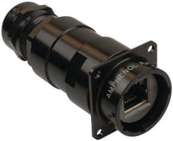 RJF2PEM1B. - AMPHENOL SOCAPEX - RJF2PEM1B. - IN-LINE ADAPTER, RJ45 8P JACK-JACK