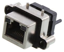 MRJ5480MF. - AMPHENOL COMMUNICATIONS SOLUTIONS - MRJ5480MF. - RUGGED RJ45 JACK, 8P8C, 1PORT, TH