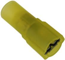 FDI10-250Q - 3M - FDI10-250Q - TERMINAL, FEMALE DISCONNECT, 0.25", CRIMP, YEL