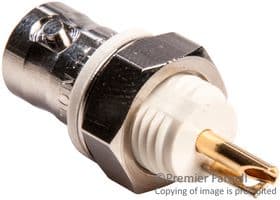 031-10-75 - AMPHENOL RF - 031-10-75 - RF/COAXIAL BNC BULKHEAD JACK STR 75 OHM SOLDER