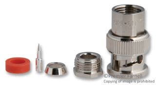 031-2 - AMPHENOL RF - 031-2 - RF/COAXIAL BNC PLUG STR 50 OHM CLAMP/SLDR