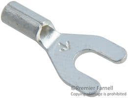 M14-8FX - 3M - M14-8FX - TERMINAL, FORK, STUD 8, CRIMP, UNINSULATED