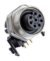 M12A-08PFFR-SF7003. - AMPHENOL LTW - M12A-08PFFR-SF7003. - SENSOR CONN, M12, R/A RCPT, 8POS, PANEL