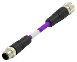 TAB62546501-020. - TE CONNECTIVITY - TAB62546501-020. - SENSOR CORD, 2P M12 PLUG-M12 RCPT, 6.6