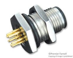 12-08PMMP-SF8001 - AMPHENOL LTW - 12-08PMMP-SF8001 - M12 SENSOR CONNECTOR