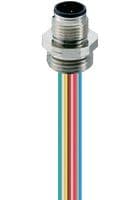 RSF 8/0.5M ^R] - LUMBERG AUTOMATION - RSF 8/0.5M ^R] - SENSOR CORD, 8P, M12 RCPT-FREE END, 0.5M