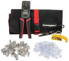 90160NW - PLATINUM TOOLS - 90160NW - EZ-RJ45 Crimp Tool Kit Pro