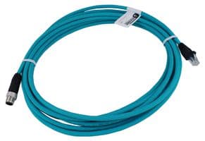 0985 706 103/5M. - LUMBERG AUTOMATION - 0985 706 103/5M. - ETHERNET/IP CORDSET, M12 4 POSITION MALE TO RJ45 PLUG, 5M