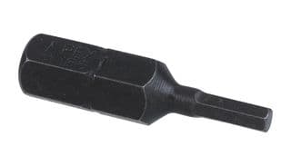 185-1X - UTICA - 185-1X - HEX BIT, SOCKET, 3/32INX1IN, TOOL STEEL