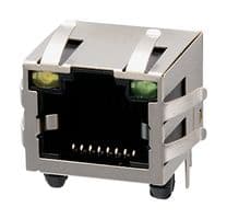 DEL-XM9B-18844-11 - OMRON - DEL-XM9B-18844-11 - LAN MODULAR JACK, W/ INDICATOR, 8P8C