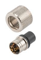 M125AF-MLD - L-COM - M125AF-MLD - M12 5P A-CODE MOLD CONNECTOR, FEMALE, SHIELDED 52AK1304
