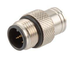 M125AM-MLD - L-COM - M125AM-MLD - M12 5P A-CODE MOLD CONNECTOR, MALE, SHIELDED