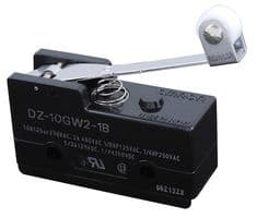 DZ-10GW2-1B - OMRON INDUSTRIAL AUTOMATION - DZ-10GW2-1B - MICROSWITCH, HINGE, DPDT, 250V, 10A