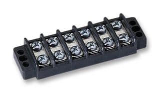 89-306 - IDEAL - 89-306 - TERMINAL BLOCK, BARRIER, 6 POSITION, 22-14AWG