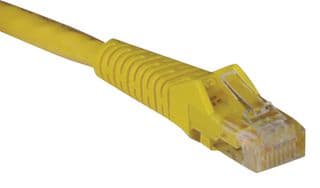 N201-010-YW - EATON TRIPP LITE - N201-010-YW - NETWORK CABLE, RJ45, CAT6, 10FT, YEL