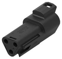 2-2600026-1 - DEUTSCH - TE CONNECTIVITY - 2-2600026-1 - AUTOMOTIVE HOUSING, RCPT, 3POS, BLACK