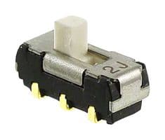 CL-SB-13B-01. - NIDEC COMPONENTS - CL-SB-13B-01. - SLIDE SWITCH, DPDT, 0.2A, 12VDC, SMD